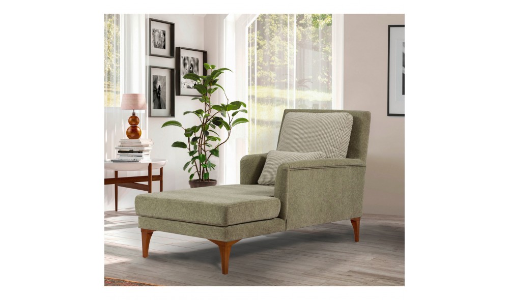 Fotoliu de zi, Bifo - Verde, 79 x 100 x 167 cm