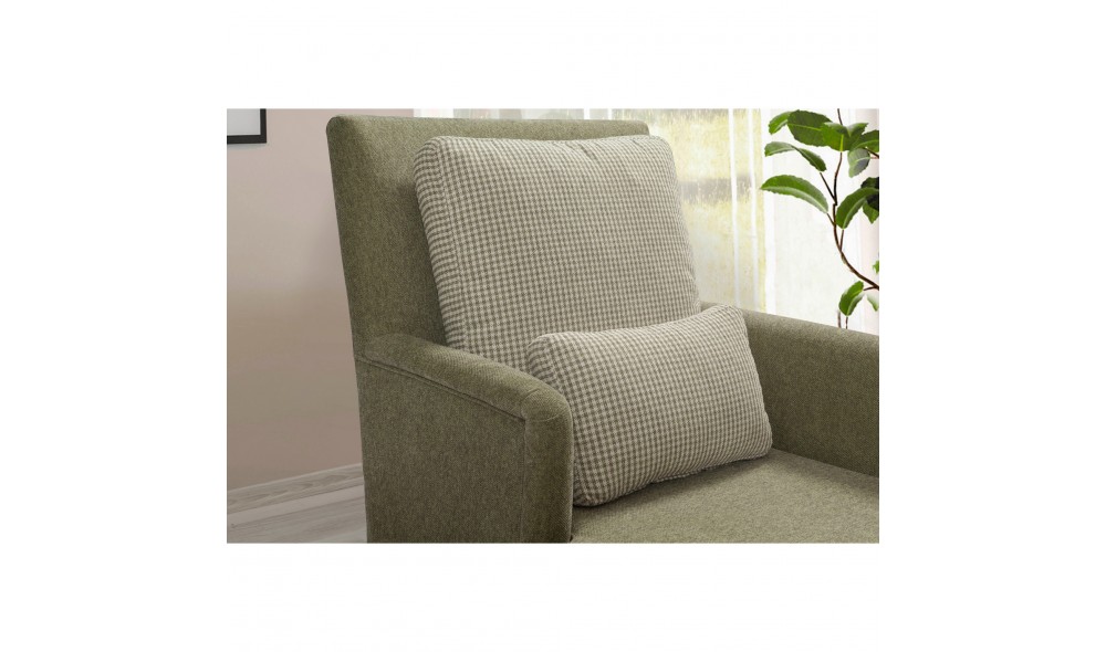 Fotoliu de zi, Bifo - Verde, 79 x 100 x 167 cm