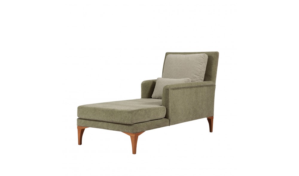 Fotoliu de zi, Bifo - Verde, 79 x 100 x 167 cm