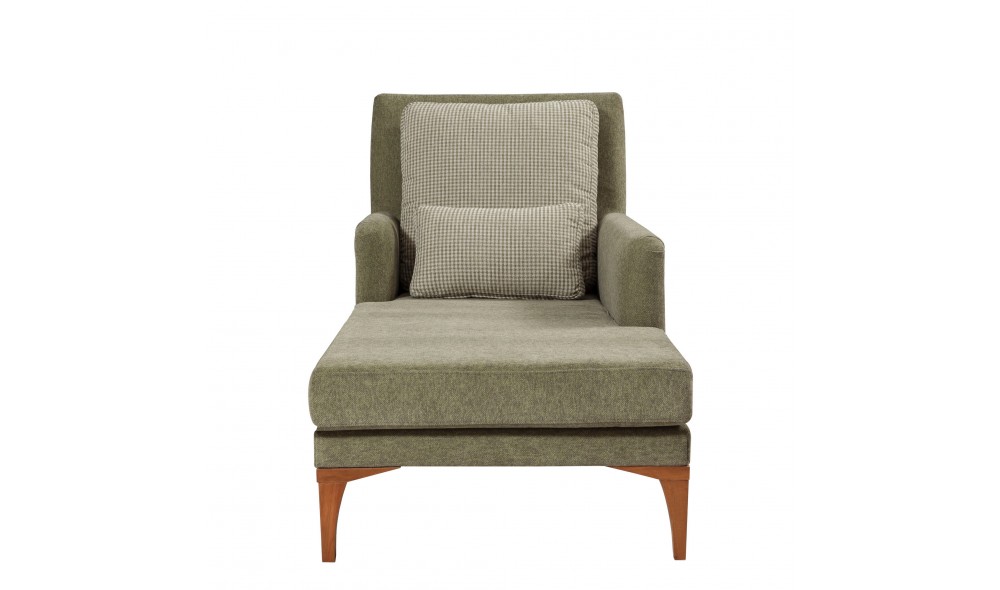 Fotoliu de zi, Bifo - Verde, 79 x 100 x 167 cm