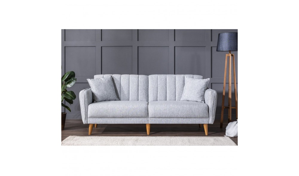 Set canapea extensibila, Aqua-TKM03-1008, 202 x 85 x 82 cm