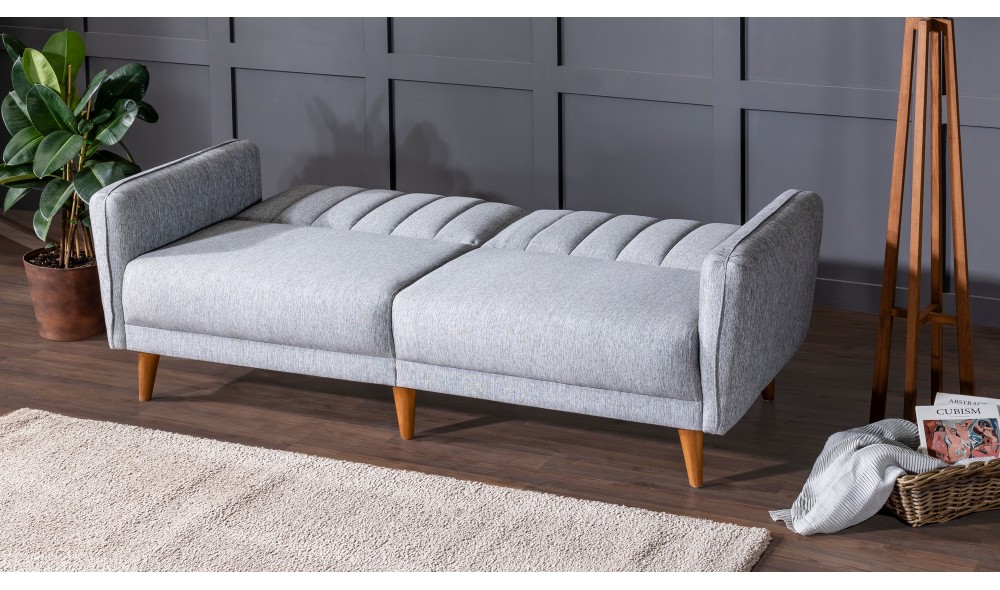 Set canapea extensibila, Aqua-TKM03-1008, 202 x 85 x 82 cm