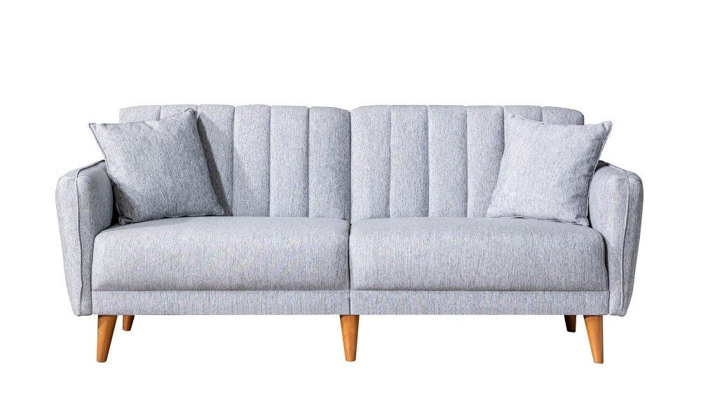 Set canapea extensibila, Aqua-TKM03-1008, 202 x 85 x 82 cm