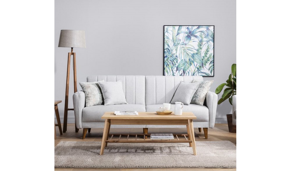 Set canapea extensibila, Aqua-TKM05-1005, 202 x 85 x 82 cm