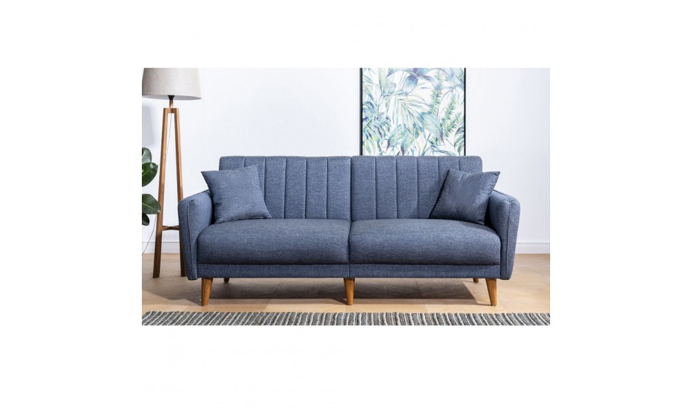 Set canapea extensibila, Aqua-TKM06-1048, 202 x 85 x 82 cm