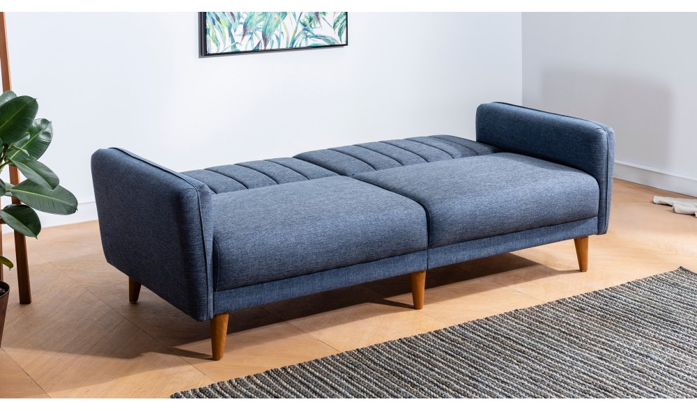 Set canapea extensibila, Aqua-TKM06-1048, 202 x 85 x 82 cm