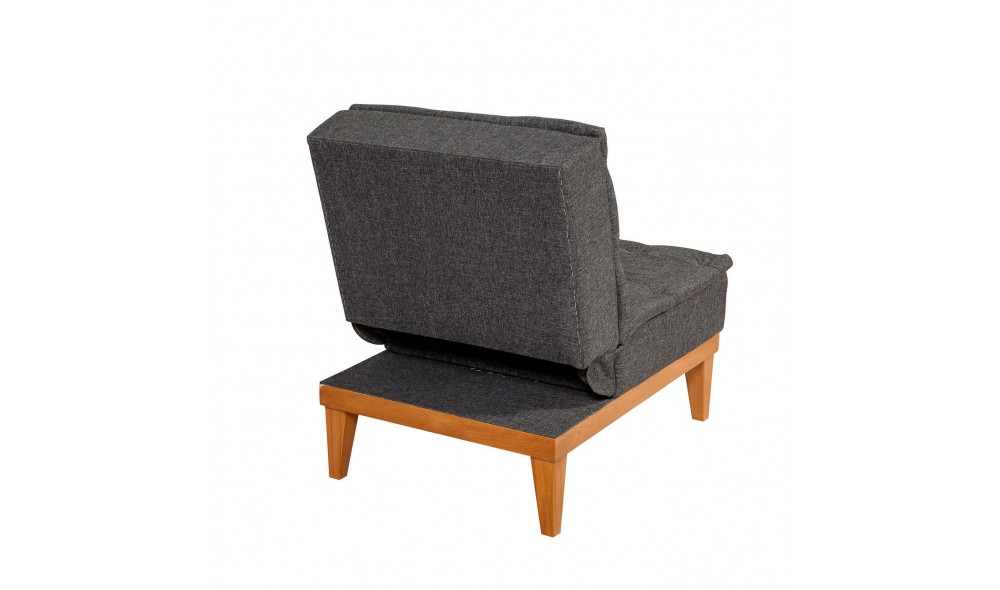 Set canapea extensibila, Fuoco-TKM01- 1053, 184 x 80 x 80 cm