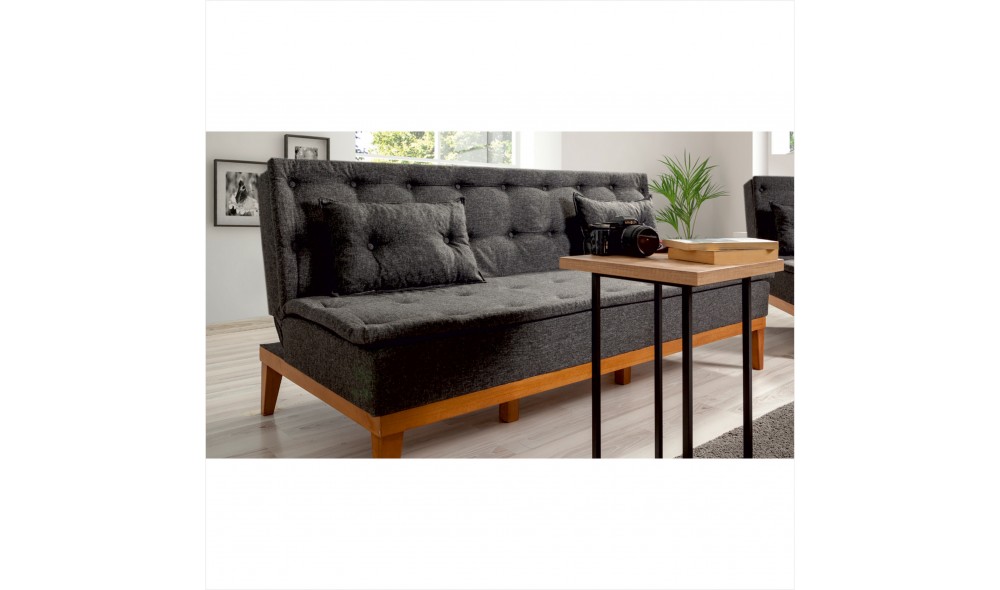 Set canapea extensibila, Fuoco-TKM01- 1053, 184 x 80 x 80 cm