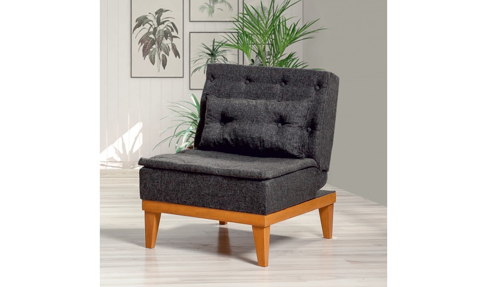 Set canapea extensibila, Fuoco-TKM01- 1053, 184 x 80 x 80 cm