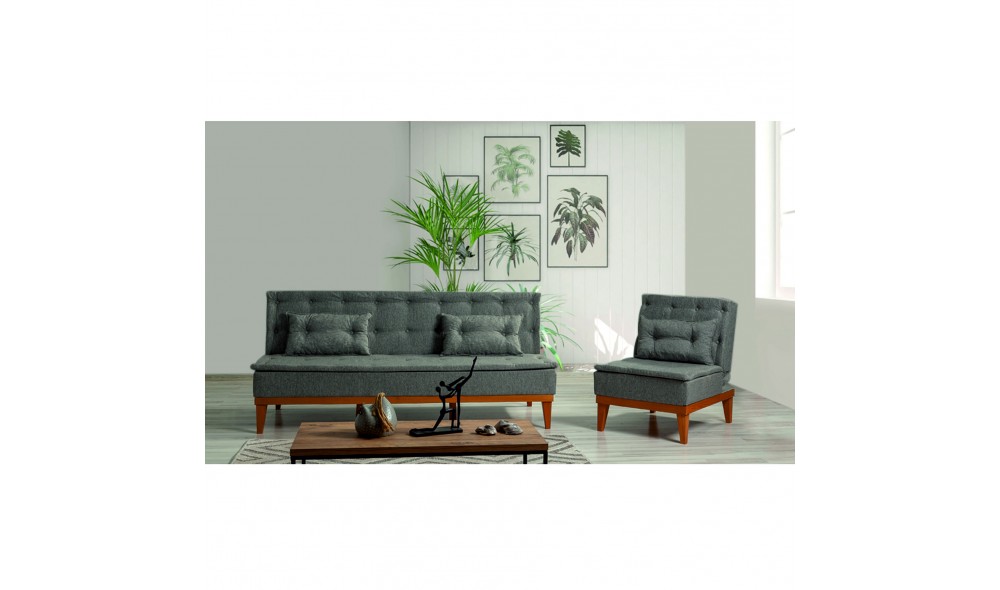 Set canapea extensibila, Fuoco-TKM04-94216, 180 x 78 x 80 cm