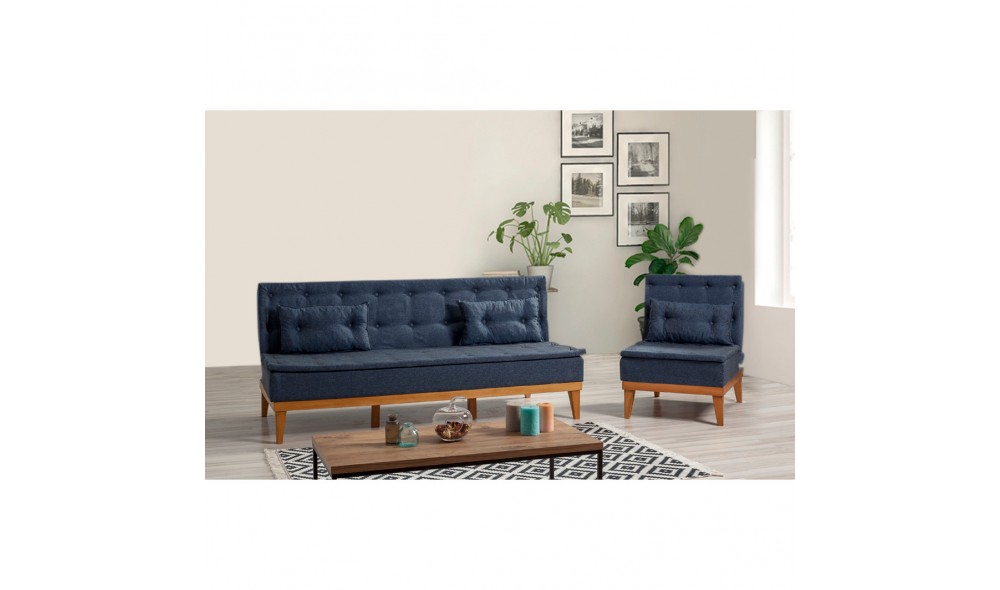 Set canapea extensibila, Fuoco-TKM06-1048, 180 x 78 x 80 cm