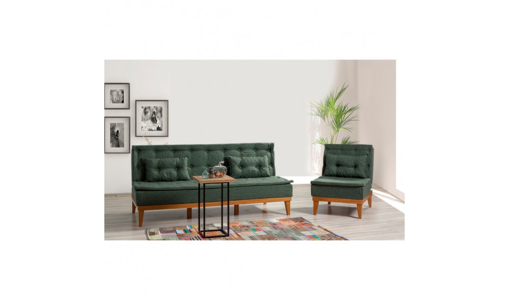 Set canapea extensibila, Fuoco-TKM07-1070, 184 x 80 x 80 cm