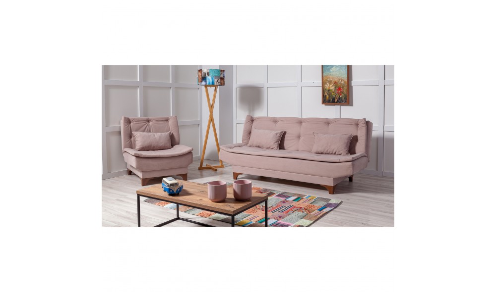 Set canapea extensibila, Kelebek-TKM08 0900, 190 x 90 x 85 cm