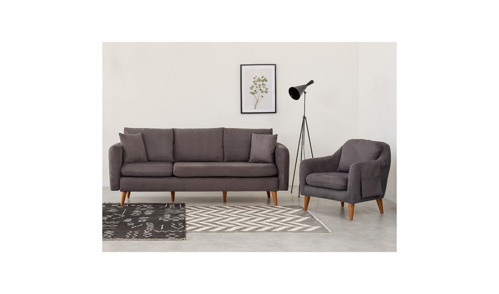 Set canapea, Sofia-TKM01-1501, 215 x 91 x 85 cm
