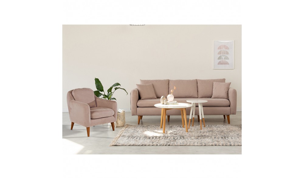 Set canapea, Sofia-TKM07-0900, 215 x 91 x 85 cm