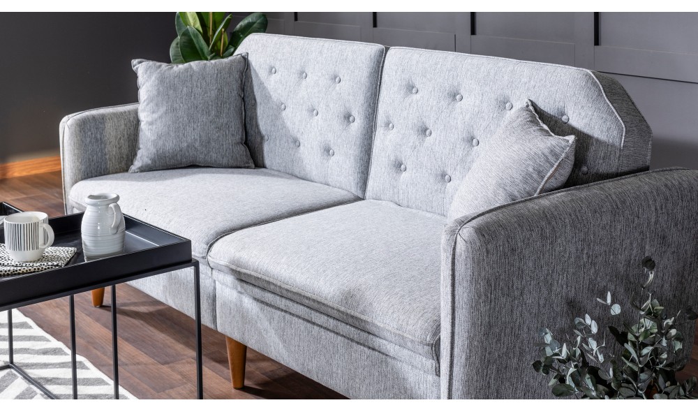 Set canapea extensibila, Terra-TKM03-1008, 202 x 83 x 82 cm