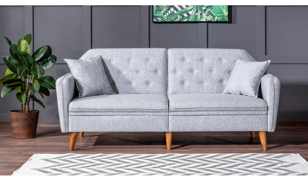 Set canapea extensibila, Terra-TKM03-1008, 202 x 83 x 82 cm