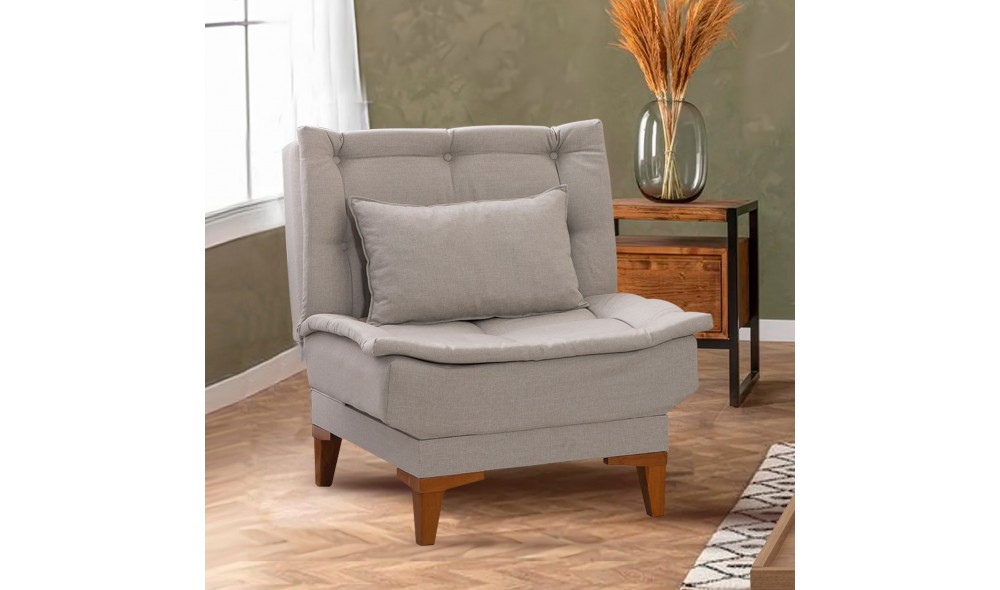 Fotoliu, Santo - Crema, 75 x 90 x 70 cm