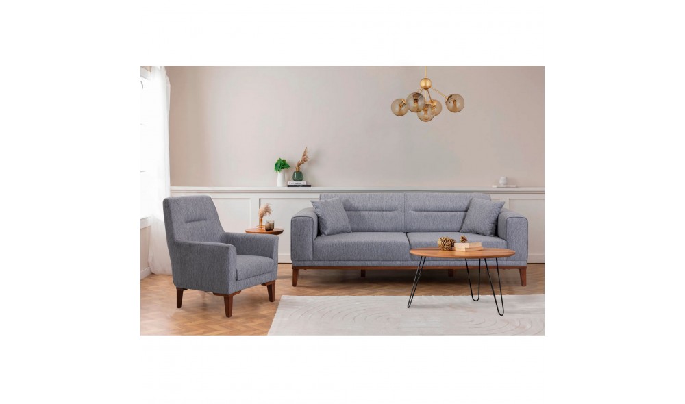 Set canapea extensibila, LIONES-TKM1-1008, 223 x 82 x 94 cm