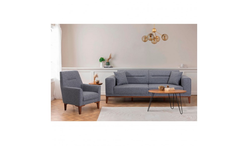 Set canapea extensibila, LIONES-TKM1-94216, 223 x 82 x 94 cm