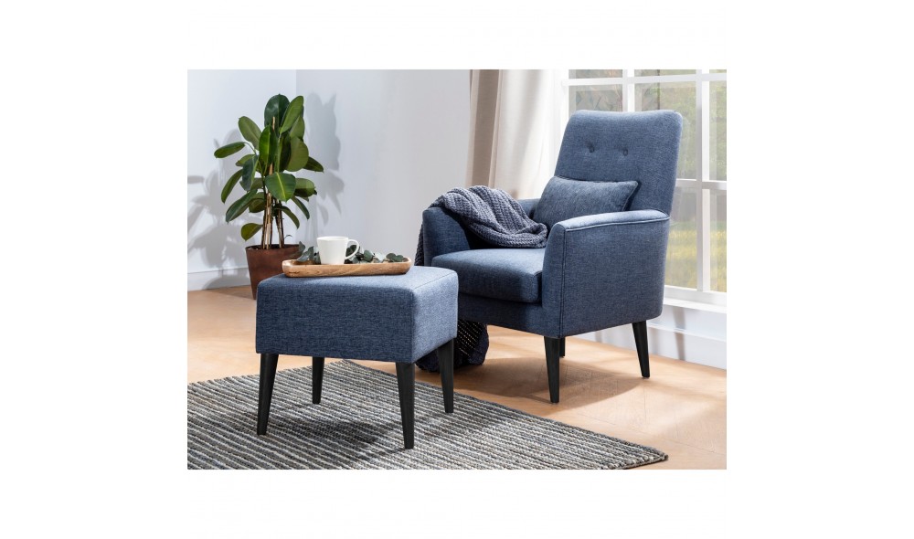 Set canapea extensibila, AQUA-TAKIM6-S 1048, 205 x 90 x 80 cm