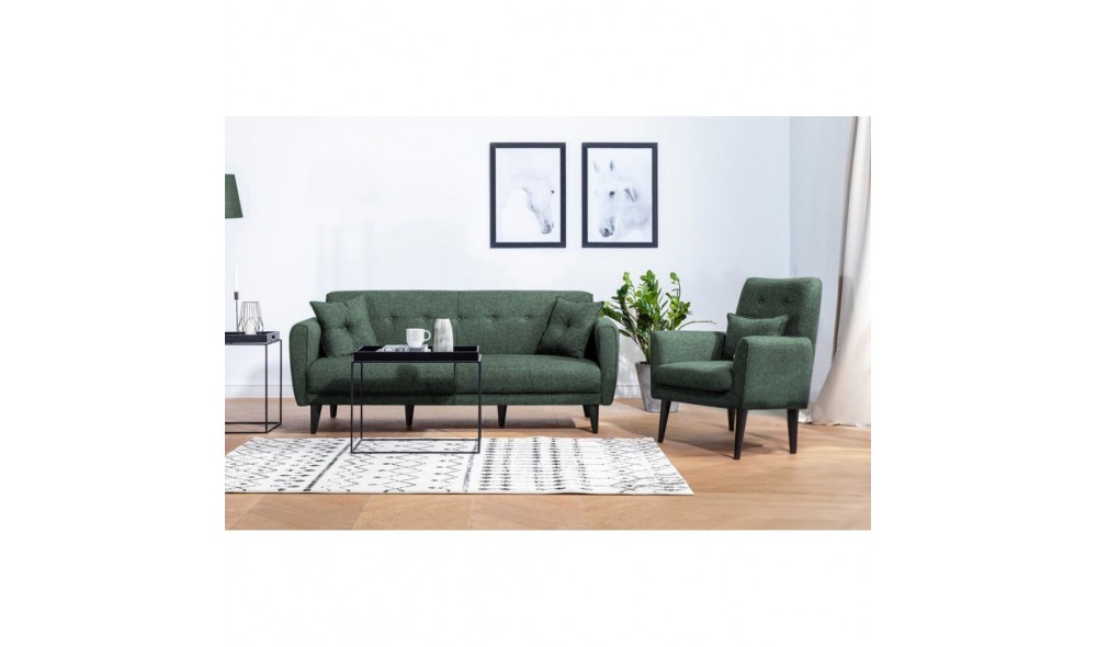 Set canapea extensibila, ARIA-TKM7-S 1070, 205 x 83 x 82 cm