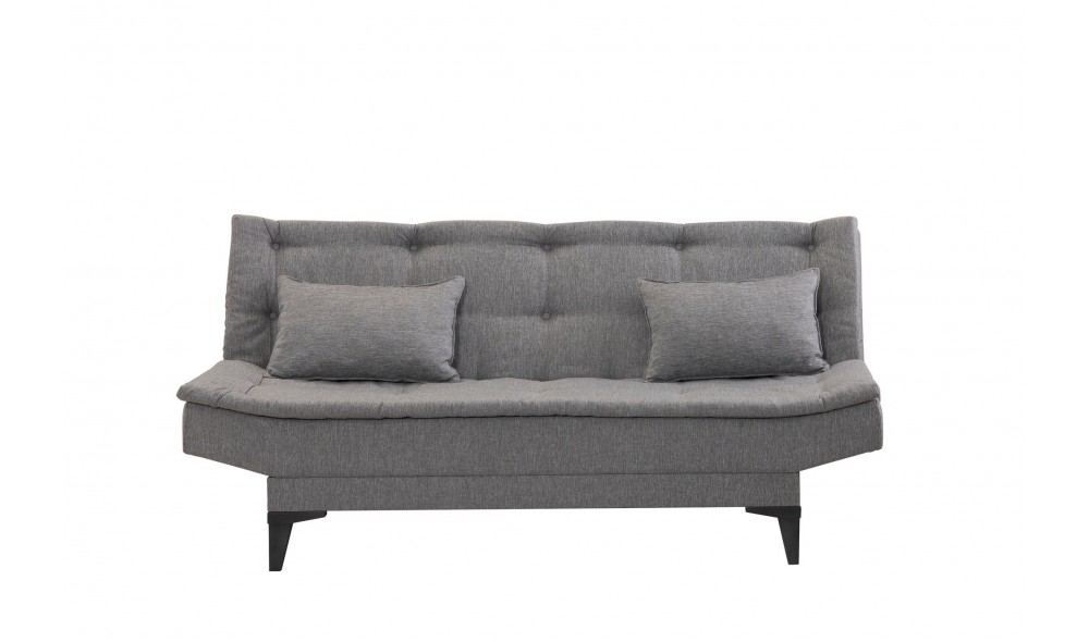 Set canapea extensibila, Santo-S-1008 - Gri, 186 x 86 x 85 cm