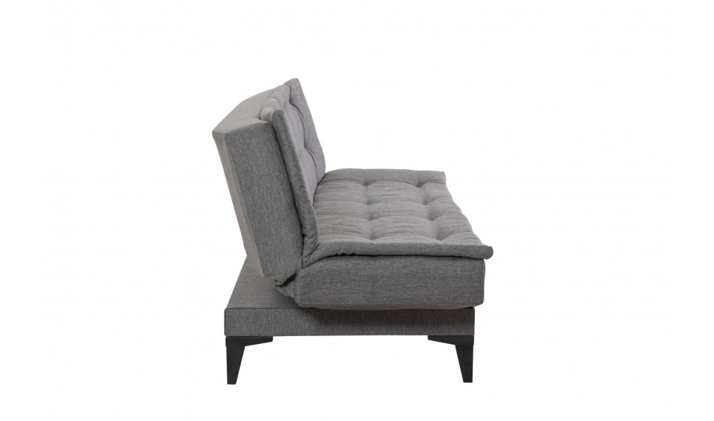 Set canapea extensibila, Santo-S-1008 - Gri, 186 x 86 x 85 cm