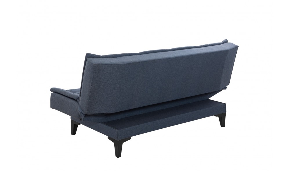 Set canapea extensibila, Santo-S-1048 - Bleumarin, 186 x 86 x 85 cm