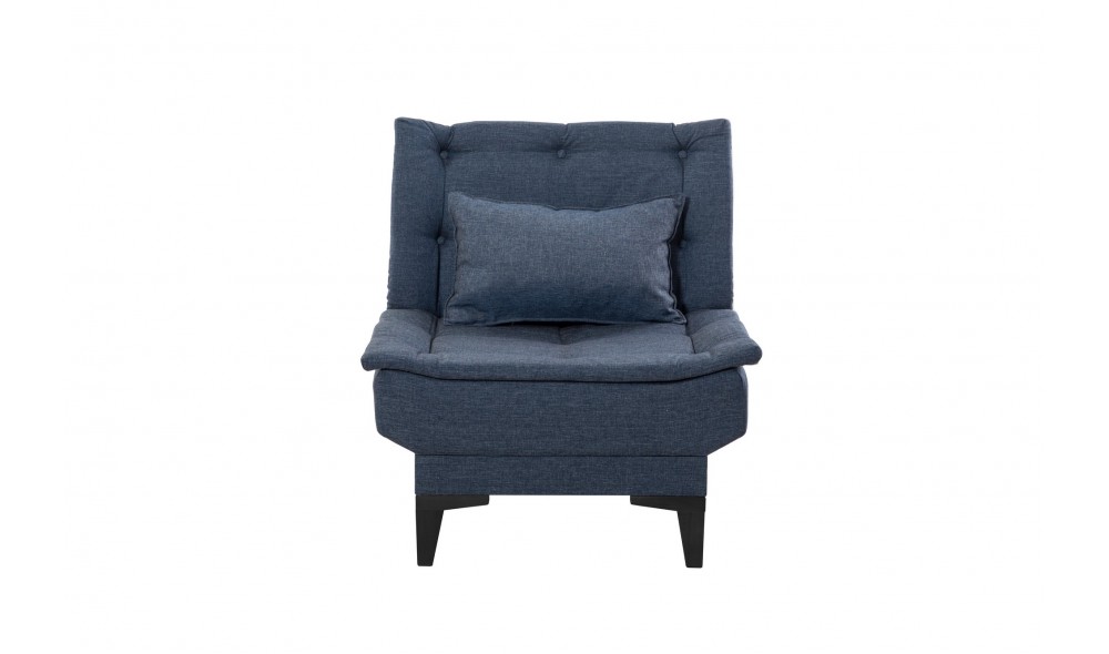 Set canapea extensibila, Santo-S-1048 - Bleumarin, 186 x 86 x 85 cm