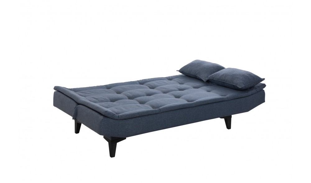 Set canapea extensibila, Santo-S-1048 - Bleumarin, 186 x 86 x 85 cm