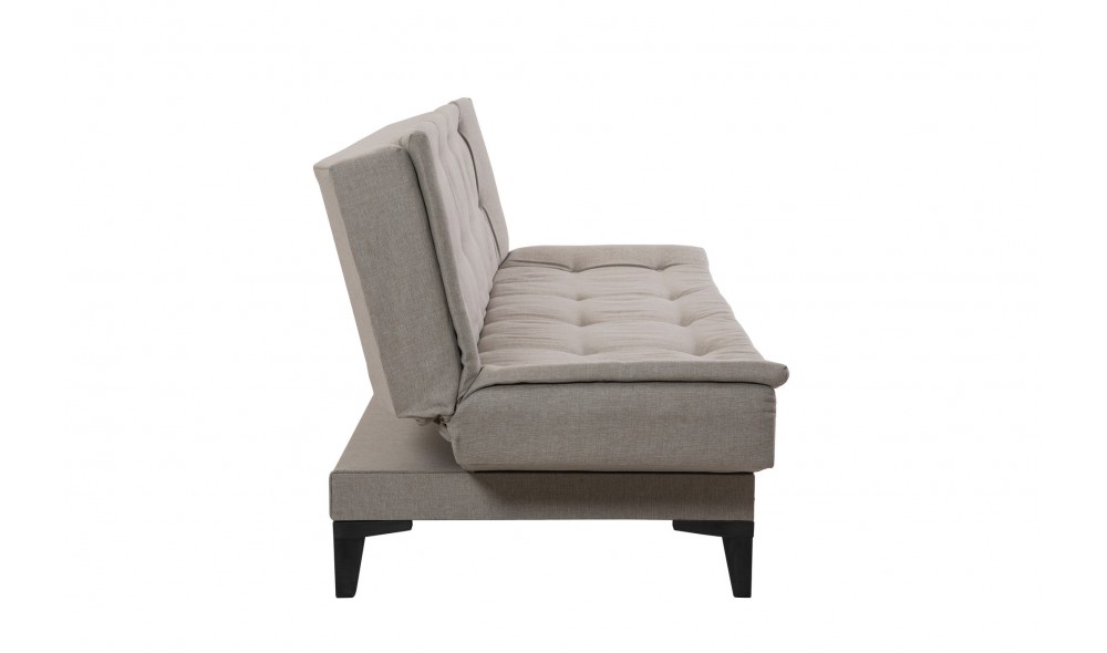 Set canapea extensibila, Santo-S-1070 - Crema, 186 x 86 x 85 cm