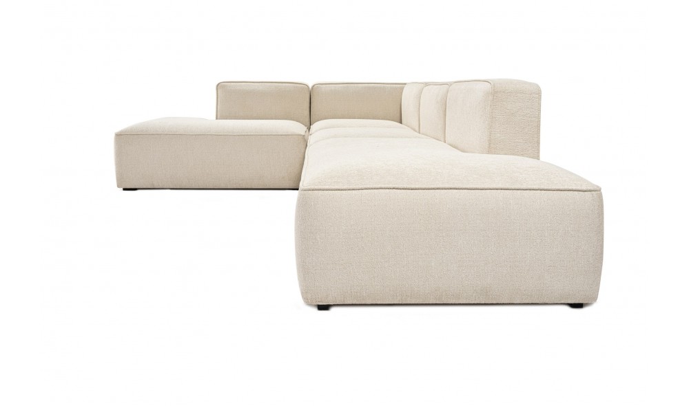 Canapea de coltar, More M -(M4-M2-M1-M3) - Crema, 280 x 69 x 90 cm