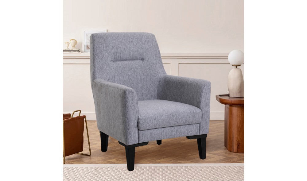 Fotoliu, Liones-S - Gri, 70 x 93 x 76 cm