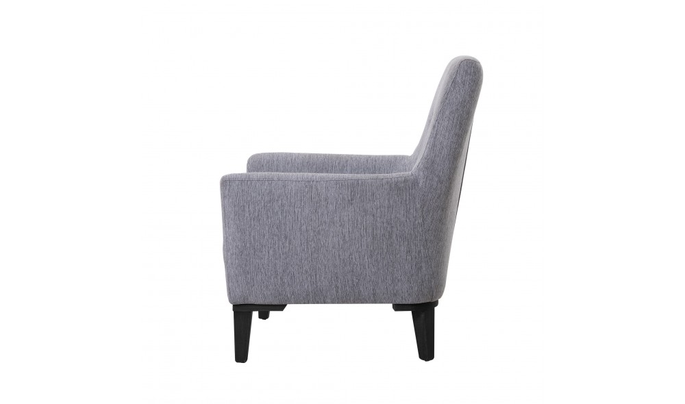 Fotoliu, Liones-S - Gri, 70 x 93 x 76 cm