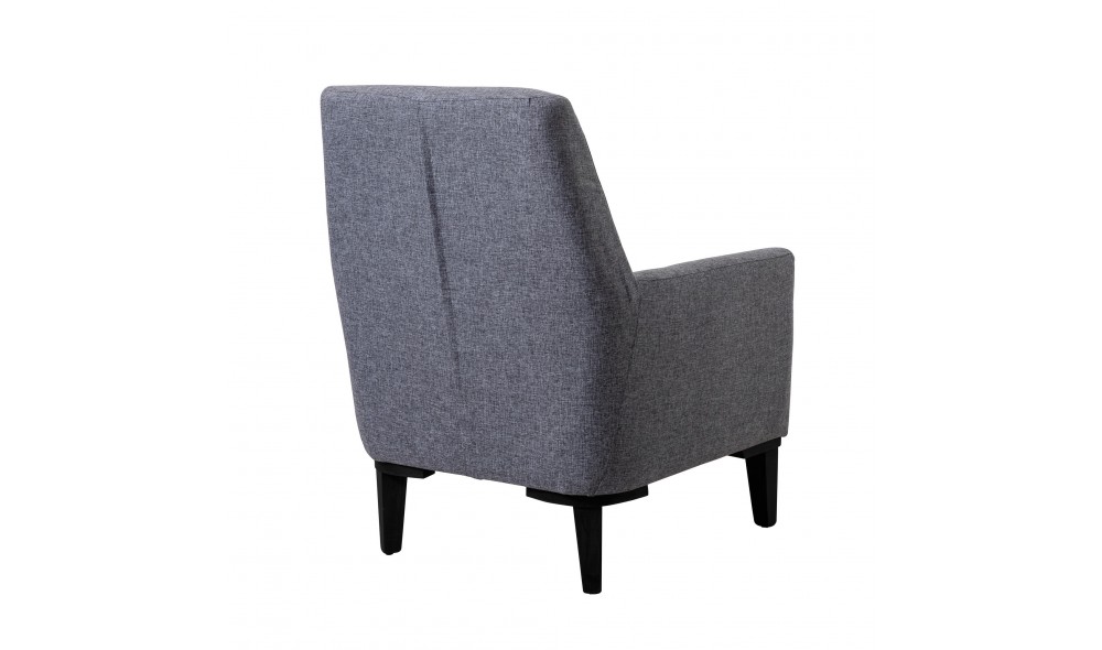 Fotoliu, Liones-S - Gri inchis, 70 x 93 x 76 cm