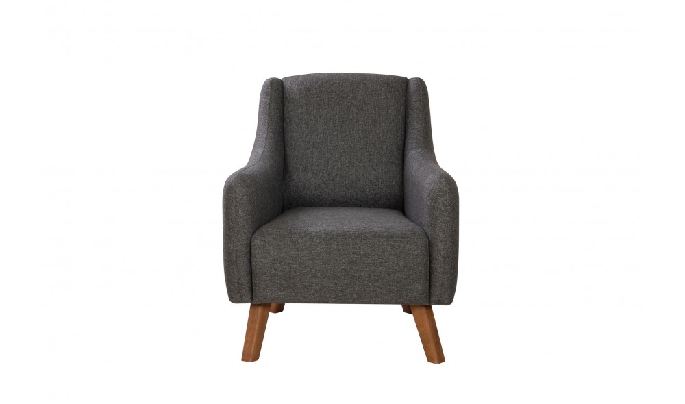 Fotoliu, Hera - Antracit, 81 x 95 x 82 cm