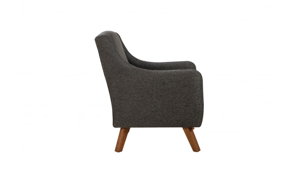 Fotoliu, Hera - Antracit, 81 x 95 x 82 cm