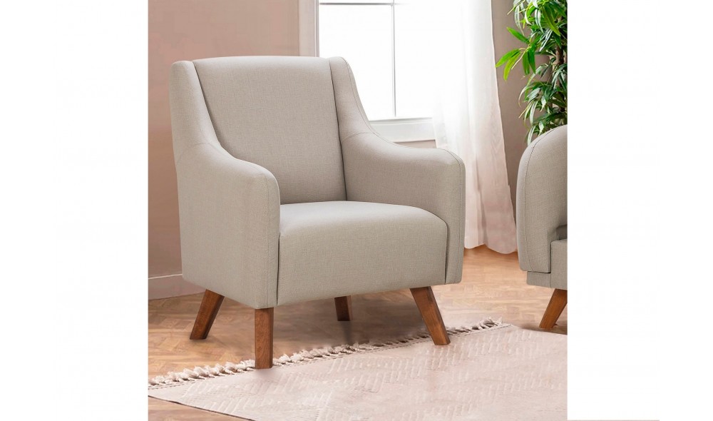 Fotoliu, Hera - Crema, 81 x 95 x 82 cm