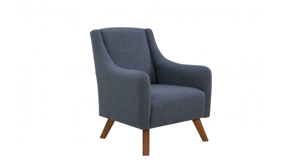 Fotoliu, Hera - Albastru inchis, 81 x 95 x 82 cm