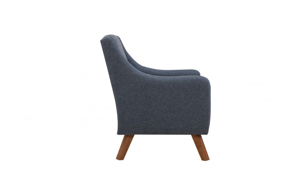 Fotoliu, Hera - Albastru inchis, 81 x 95 x 82 cm