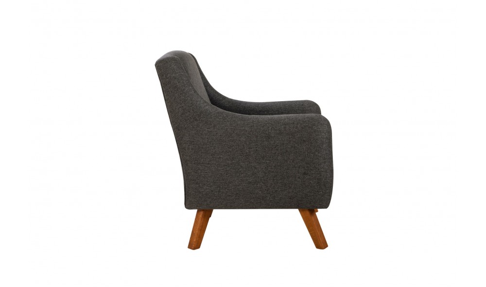 Set canapea extensibila, Set Hera - Antracit, 237 x 90 x 98 cm