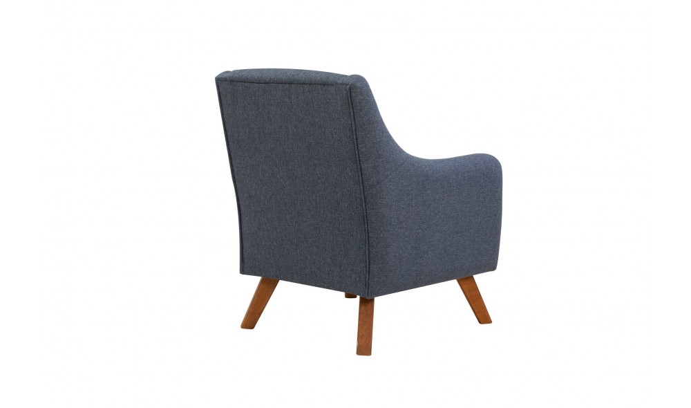 Set canapea extensibila, Set Hera - Albastru inchis, 237 x 90 x 98 cm