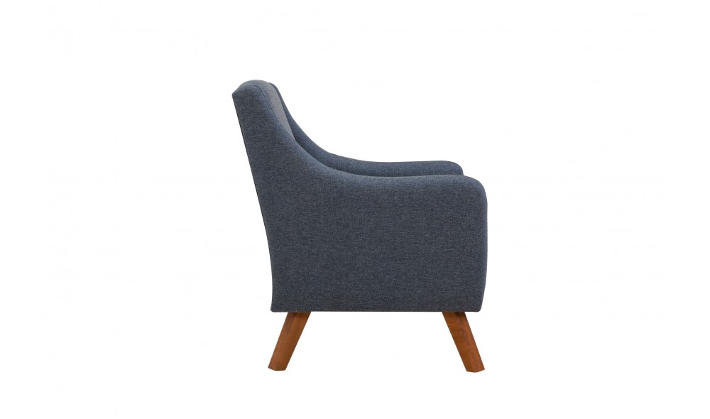 Set canapea extensibila, Set Hera - Albastru inchis, 237 x 90 x 98 cm