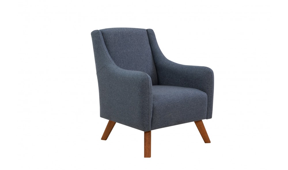 Set canapea extensibila, Set Hera - Albastru inchis, 237 x 90 x 98 cm