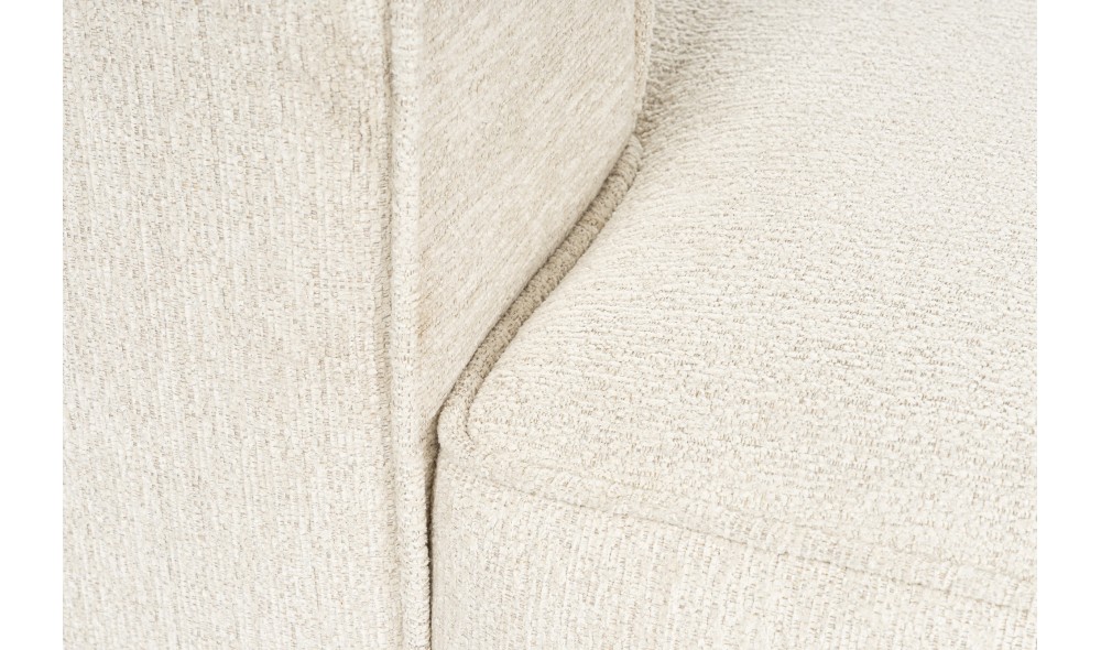 Canapea de coltar, More M (M2-M1-M1-M3) - Crema, 350 x 69 x 90 cm
