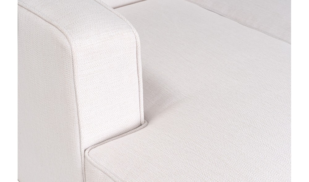 Canapea de coltar, More Pars (M5-M1-M3) - Alb, 280 x 69 x 140 cm