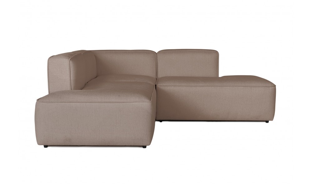 Canapea de coltar, More Pars (M4-M2-M3) - Cappuccino, 210 x 69 x 90 cm