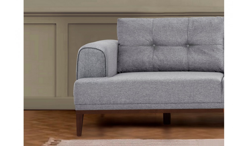 Canapea de coltar, Vina Corner - GriNuc, 295 x 82 x 179 cm