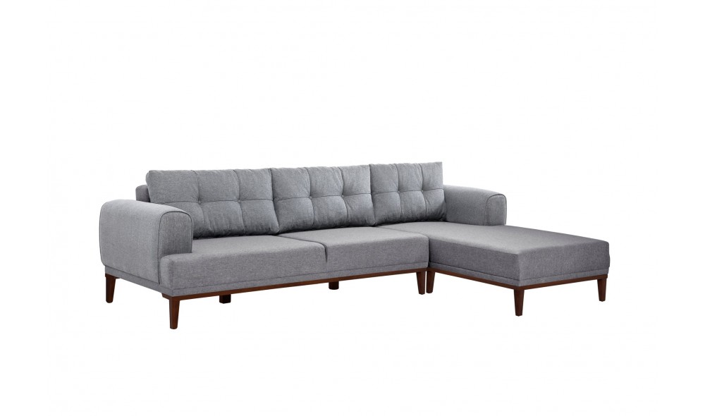 Canapea de coltar, Vina Corner - GriNuc, 295 x 82 x 179 cm